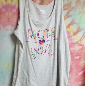 Mom of girls Terra & Sky tank